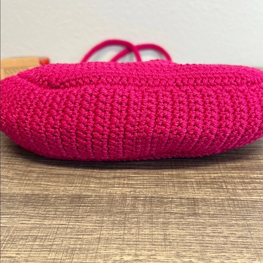 The Sak | Fusia Pink βJosieβ Shoulder Bag w/ Fruit Charms πππ - Picture 9 of 12